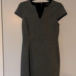 Banana republic charcoal sheath dress
